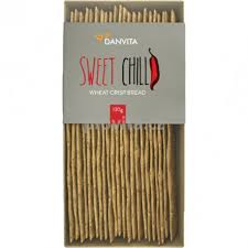 Danvita pšeničný plochý křehký chléb se sladkým chilli  130 g